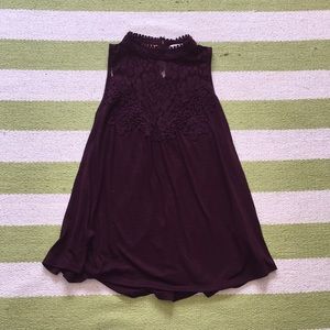 Plum tank top